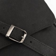 Brødrene Černá kožená pánská taška s klopou na notebook