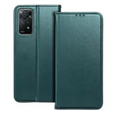 FORCELL Pouzdro / obal na Xiaomi Redmi NOTE 11 / 11S zelené - knížkové Smart Magneto