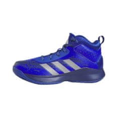 Adidas Boty basketbalové modré 38 2/3 EU Cross EM UP 5 K Wide JR