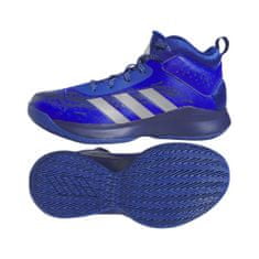 Adidas Boty basketbalové modré 38 2/3 EU Cross EM UP 5 K Wide JR