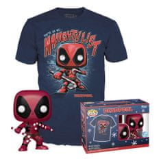 Funko Pop Sběratelská Figurka Marvel Deadpool Christmas & T-Shirt size L 400