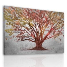 LUDESIGN Obraz na plátně BROWN TREE různé rozměry Ludesign ludesign obrazy: 80x60 cm
