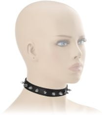 XSARA Sex obojek s hroty choker bdsm s možností nastavení obvodu - 71711655