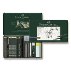 Faber-Castell Grafitová tužka Pitt Monochrome Graphite sada 26 kusů