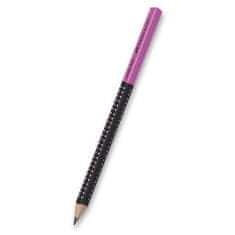 Faber-Castell Grafitová tužka Grip Jumbo Two Tone tvrdost HB, černá/růžová