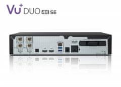 VU+ satelitný prijímač DUO 4K SE BT 1x Dual FBC DVB-S2X