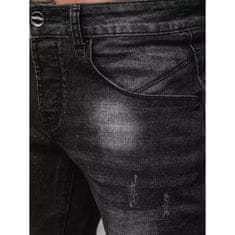 Dstreet Pánské kalhoty džínové TRICK černé ux3912 s29