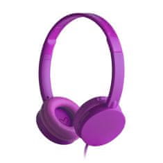 Energy Sistem Headphones Colors Grape, circumauralní sluchátka s mikrofonem 105 dB, single jack 3,5mm