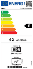 Orava 43 Full HD Smart LED televize s WiFi LT-1095 LED A181SA