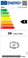 Orava 39 HD Ready LED televize LT-1022 LED A140B