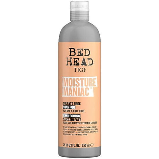 Tigi Šampon pro suché a matné vlasy Bed Head Moisture Maniac (Sulfate Free Shampoo)