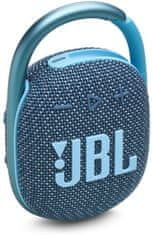 JBL Clip4 Eco, modrá