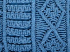Beliani Dekorativní polštář 45 x 45 cm modrý KARATAS