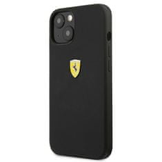 Ferrari FESSIHCP13MBK hard silikonové pouzdro iPhone 13 6.1" black Silicone