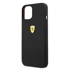 Ferrari FESSIHCP13MBK hard silikonové pouzdro iPhone 13 6.1" black Silicone