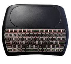 TESLA D8 mini klávesnice s touchpadem