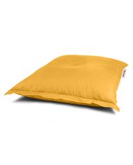 Atelier Del Sofa Zahradní sedací vak Cushion Pouf 100x100 - Yellow, Žlutá