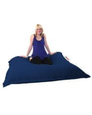 Atelier Del Sofa Zahradní sedací vak Cushion Pouf 100x100 - Dark Blue, Tmavá Modrá