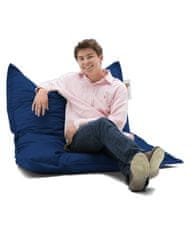 Atelier Del Sofa Zahradní sedací vak Cushion Pouf 100x100 - Dark Blue, Tmavá Modrá