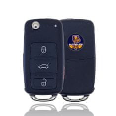 AutoKey Klíč dálkové ovládání Audi A8 D3 VW Touareg 2004-2009 ID46 434Mhz