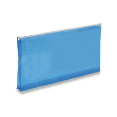 Plastová ZIP obálka DL, 5 kusů, modrá
