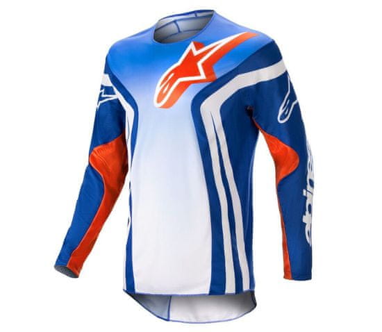 Alpinestars Motokrosový dres Racer Semi blue/orange