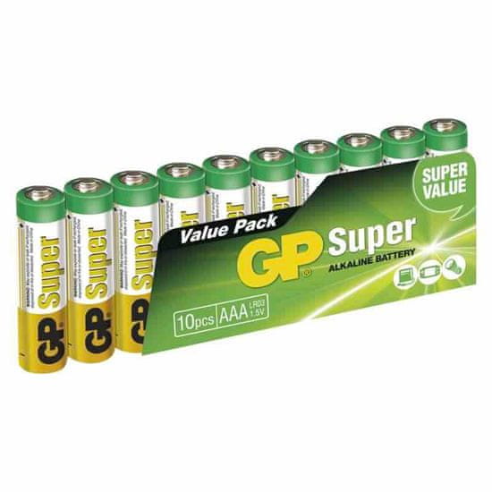 GP Batteries Alkalická baterie GP 1,5V AAA 10 ks