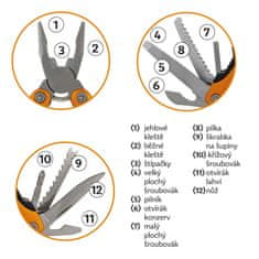 Profi Tools Multifunkční kleště 12v1, samostatně