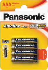 Panasonic baterie LR03 4BP AAA Alk Power alk