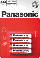 Panasonic baterie R03 4BP AAA Red zn