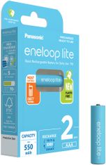 Panasonic nabíjecí baterie Eneloop Lite HR03 AAA 4LCCE/2BE