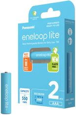 Panasonic nabíjecí baterie Eneloop Lite HR03 AAA 4LCCE/2BE