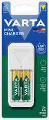 Varta nabíječka Mini Charger + 2x AA 2100 mAh