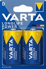 Varta baterie Longlife Power D, 2ks