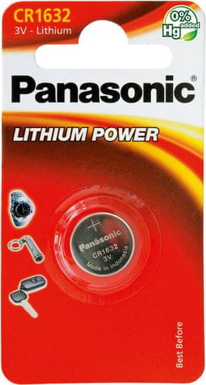 Panasonic baterie CR-1632 1BP Li