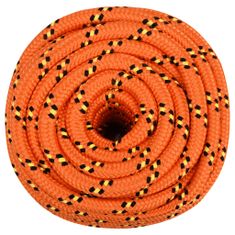 Greatstore Lodní lano oranžové 20 mm 50 m polypropylen