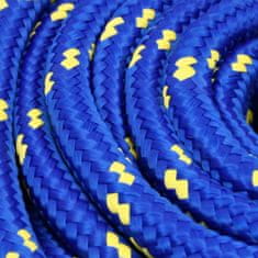 Vidaxl Lodní lano modré 16 mm 100 m polypropylen