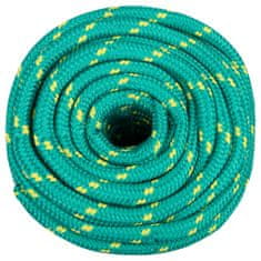 Greatstore Lodní lano zelené 16 mm 250 m polypropylen
