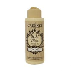 Aladine Matná akrylová barva Cadence Style Matt 120ml - taffy karamelová