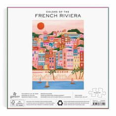 Galison Puzzle barvy francouzské riviéry 1000 dílků