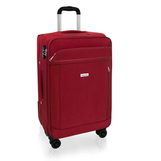 AVANCEA® Cestovní kufr GP8170 4W červený M 70x44x27 cm
