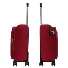 AVANCEA® Cestovní kufr GP8170 Red 4W červený S 58x38x24 cm