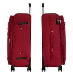 AVANCEA® Cestovní kufr GP8170 Red 4W červený L 79x48x31 cm