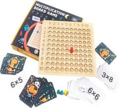 Matematická herní deska - Interaktivní matematická hra pro děti, 22,5 x 22,5 cm. 