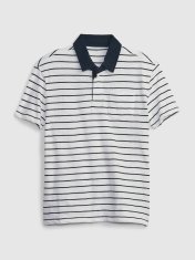 Gap Dětské pruhované polo tričko XS