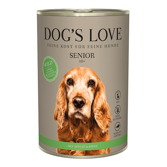 Dog's Love konzerva Zvěřina Senior Classic 400g