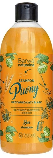 BARWA Pivní obnovující šampon - jemné a matné vlasy 500 ml