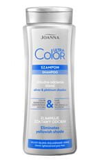 Joanna Šampon Ultra Color System pro blond, zesvětlené a šedivé vlasy 400 ml