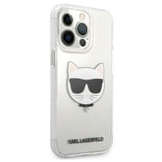 Karl Lagerfeld KLHCP13XCTR hard silikonové pouzdro iPhone 13 Pro MAX 6.7" transparent Choupette Head