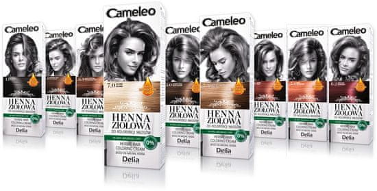 DELIA COSMETICS Cameleo Henna Herbal Henna No. 5.6 Mahogany Brown 75G